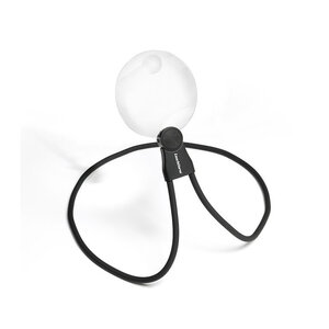 Loupe à suspendre Hands free  grossissement 4x.