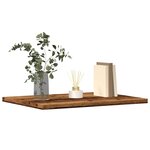 vidaXL Panneaux de bibliothèque 4 Pièces vieux bois 40x30x1 5 cm