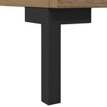 vidaXL Meuble TV chêne artisanal 150x30x44 5 cm bois d'ingénierie