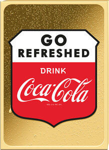 Monnaie GO REFRESHED COCA COLA Through the Decades 1/500 Oz Or 3000 Francs Chad 2023