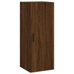 vidaXL Armoire murale chêne marron 34 5x34x90 cm