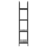 vidaXL Étagère Sonoma gris 60 x 30 x 146 cm Bois d'ingénierie