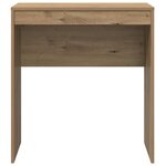 vidaXL Bureau chêne artisanal 70 x 40 x 76 cm Bois d'ingénierie
