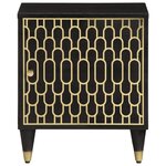vidaXL Tables de chevet 2 Pièces 40x33x46 cm Bois de manguier solide