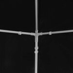 vidaXL Tente de réception 3 x 3 m Anthracite