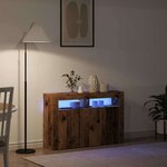 vidaXL Buffet Bois ancien 116 x 30 x 75 cm Bois d'ingénierie