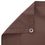vidaXL Écran de balcon 110 x 300 cm Tissu Oxford Rectangulaire Marron