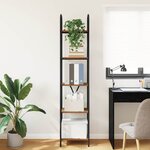 vidaXL Étagère Bois ancien 40 x 30 x 183 cm Bois d'ingénierie