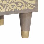 vidaXL Cabinet de chevet 2 Pièces Gris 40 x 33 x 46 cm