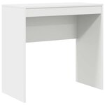 vidaXL Bureau Blanc 80 x 40 x 76 cm