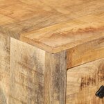vidaXL Buffet 60x30x76 cm Bois de manguier massif