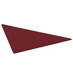 vidaXL Panneaux muraux 12 Pièces Rouge bordeaux 30x30 cm Tissu 0 54 m²