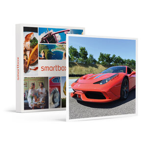 SMARTBOX - Coffret Cadeau Stage de pilotage : 4 tours sur le circuit de l'Anneau du Rhin en Ferrari et Lamborghini ou Porsche -  Sport & Aventure