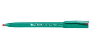 Roller Encre Ball R50 Recycology Pte Moyenne Rouge PENTEL