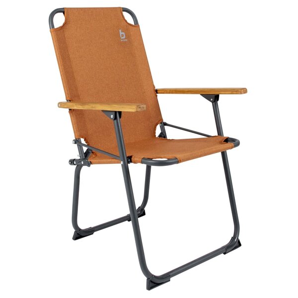 Bo-Camp Chaise de camping pliable Bushwick Argile