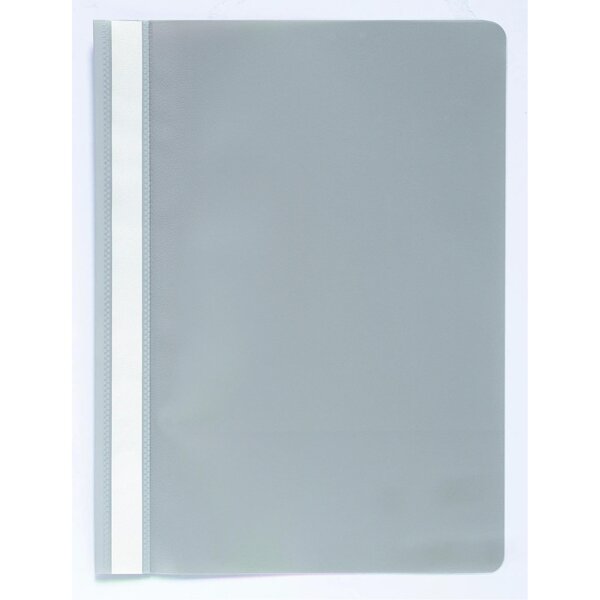 Chemise De Présentation À Lamelles Polypropylène Standard - A4 - Gris - Exacompta