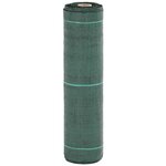 vidaXL Membrane anti-mauvaises herbes vert 0 5x5 m PP