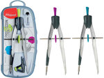 Coffret compas Precision System 165 mm Diam Max 30 cm Coloris Aléatoire MAPED