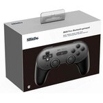 Manette Gamepad Bluetooth noire 8Bitdo SN30 Pro+ Black Edition pour Switch