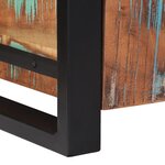 vidaXL Coffres de rangement 40x30x30cm Bois massif de récup'et métal