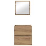 vidaXL Cabinet de Salle de Bain Chêne artisanal 41 x 38.5 x 45 cm