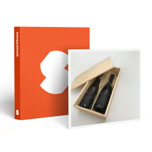 SMARTBOX - Coffret Cadeau Coffret de 2 bouteilles de vin biodynamique et naturel à domicile - Gastronomie