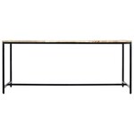 vidaXL Table à manger 180x90x75 cm Bois de manguier massif brut