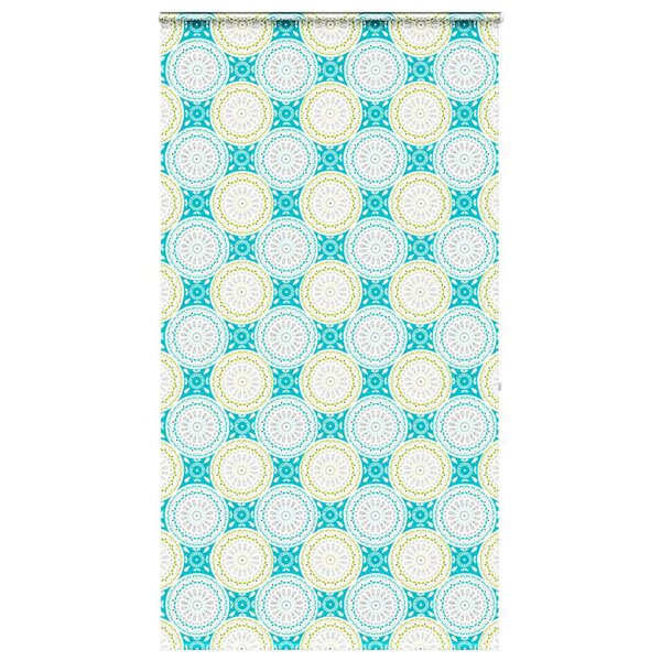 vidaXL Store enrouleur de douche avec cassette largeur du tissu 136 cm