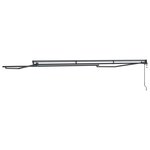 vidaXL Cadre de store rétractable électrique Anthracite 4 x 2 m Acier
