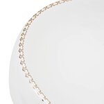 vidaXL Vasque à poser blanc ovale 59x40x15 cm céramique