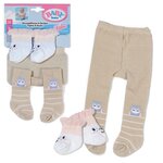 Zapf Creation 838884 - BABY born - Chaussettes et collants Moutons pour poupée de 43 cm