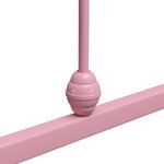 vidaXL Cadre de lit Rose Métal 180 x 200 cm