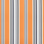 vidaXL Tissu de remplacement pour auvent rayures multicolores 4 5x3 5m