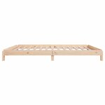 vidaXL Lit empilable sans matelas 100x200 cm bois massif de pin