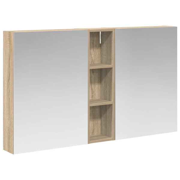 vidaXL Ensemble de Meubles de Salle de Bain 3 Pièces 120 x 14 5 x 70 cm