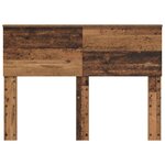 vidaXL Tête de lit Bois Ancien 135 cm Bois d'ingénierie