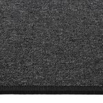 vidaXL Tapis de couloir Anthracite 80x300 cm