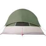 vidaXL Tente familiale 6 personnes vert imperméable
