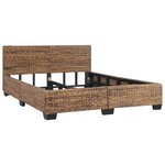vidaXL Cadre de lit Rotin naturel 160 x 200 cm