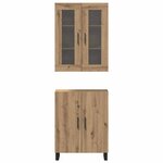 vidaXL Haut Armoire Montage mural chêne artisanal 69 5 x 34 x 90 cm