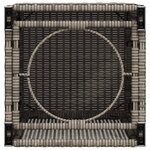 vidaXL Table de couverture de bouteille de propane gris 40x40x60 cm