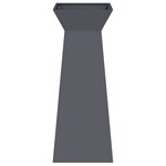 vidaXL Jardinière à pilier Anthracite 40 x 40 x 100 cm