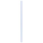 vidaXL Film pour fenêtre dépoli motif de stores 45x500 cm PVC