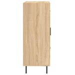vidaXL Buffet chêne sonoma 69 5x34x90 cm bois d'ingénierie