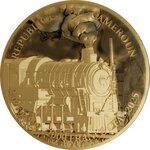 Pièce de monnaie en Argent - Cuivre 2000 Francs g 62.2 (2 oz) Millésime 2025 STEAM TRAIN (PRÉCOMMANDE)