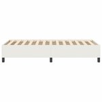 vidaXL Lit à ressort Crème 80x200 cm en tissu velours côtelé