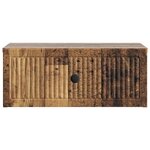 vidaXL Cabinet de chevet 2 Pièces Bois ancien 49 x 34 5 x 20 cm