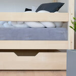 Lit superposé ULURU avec tiroir sommier - naturel