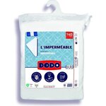 Protege matelas imperméable coton/polyester 140 x 190 cm