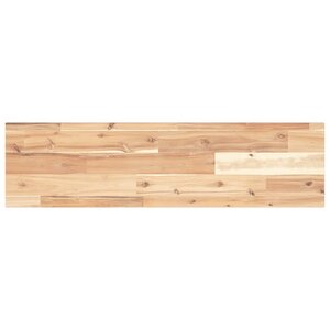 vidaXL Étagère flottante 80x20x2 cm bois d'acacia massif non traité